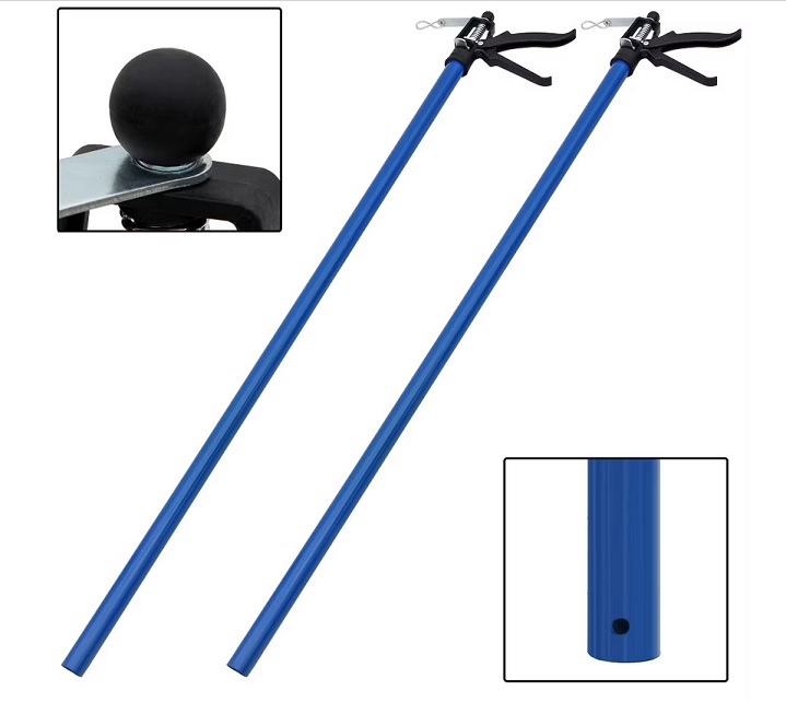 Plafondklem\u0020Gipsplaat\u0020bouwstempel\u0020Telescoopsteun\u0020115\u002D290cm\u0020\u0028set\u0020van\u00202\u0020stuks\u0029