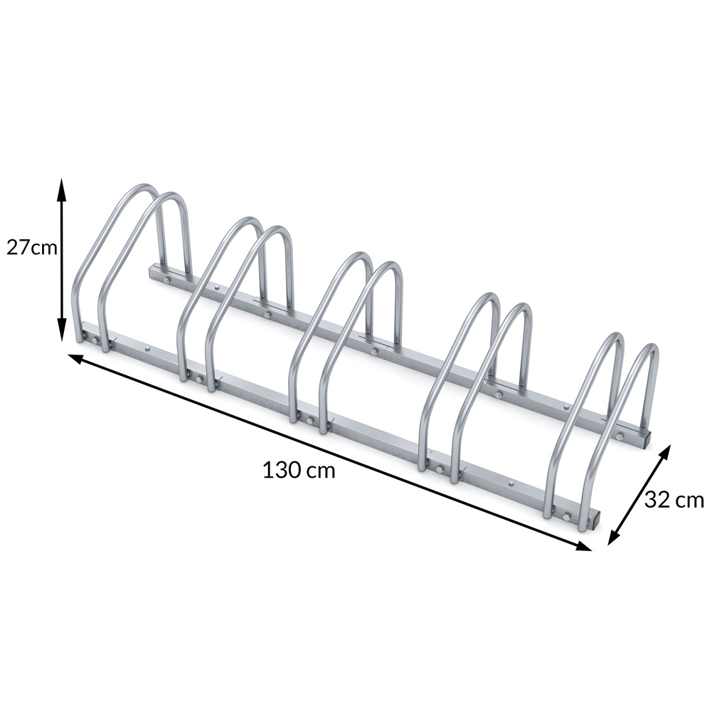 Fietsenrek\u0020voor\u00205\u0020fietsen\u0020,\u0020afmeting\u0020130x32x27\u0020cm