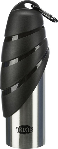 TRIXIE\u0020DRINKFLES\u0020RVS\u0020MET\u0020PLASTIC\u0020DRINKBAKJE\u0020ASSORTI\u0020750\u0020ML