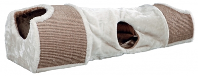 TRIXIE\u0020KRABTUNNEL\u0020LICHTGRIJS\u0020\u002F\u0020BRUIN\u0020\u002F\u0020TAUPE\u0020110X30X38\u0020CM