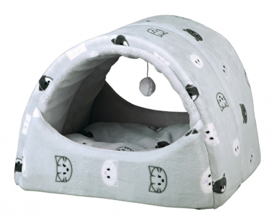 TRIXIE\u0020KATTENMAND\u0020IGLO\u0020MIMI\u0020GRIJS\u002042X35X35\u0020CM