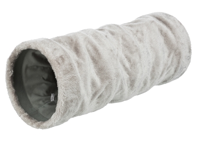 TRIXIE\u0020SPEELTUNNEL\u0020PLUCHE\u0020GRIJS\u002060X22\u0020CM