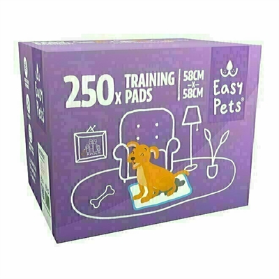 EASYPETS\u0020PUPPY\u0020TRAINING\u0020PADS\u002058X58\u0020CM\u0020250\u0020ST