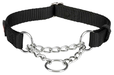 TRIXIE\u0020HALSBAND\u0020HOND\u0020PREMIUM\u0020CHOKER\u0020ZWART\u002030\u002D40X1,5\u0020CM