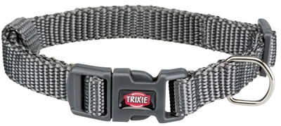 TRIXIE\u0020HALSBAND\u0020HOND\u0020PREMIUM\u0020GRAFIET\u0020GRIJS\u002022\u002D35X1\u0020CM