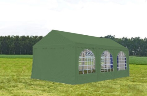 Premium\u0020Partytent\u0020PVC\u00204x6x2\u0020mtr\u0020in\u0020Groen