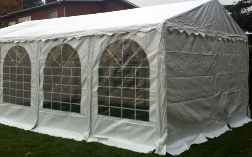 Professionele\u0020Partytent\u0020PVC\u00206x6x2,3\u0020mtr\u0020in\u0020Wit
