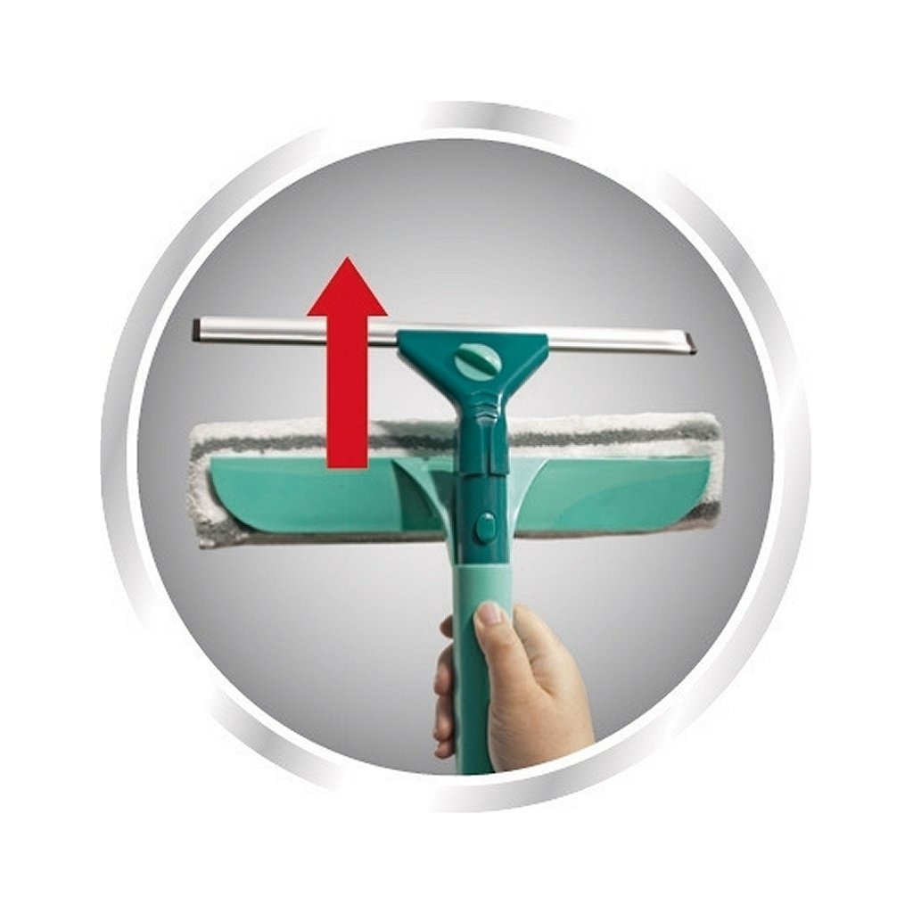 Leifheit\u002055238\u0020Classic\u0020Raamwisser\u0020met\u0020Telescoopsteel\u0020en\u0020Doek\u002030x90\u002D135\u0020cm