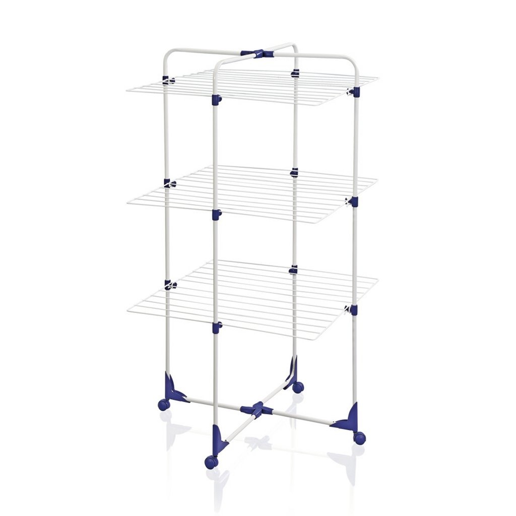 Leifheit\u002081454\u0020Classic\u0020Tower\u0020270\u0020Droogtoren\u0020126x68x68\u0020cm\u0020Blauw\u002FWit Leifheit\u002081454\u0020Classic\u0020Tower\u0020270\u0020Droogtoren\u0020126x68x68\u0020cm\u0020Blauw\u002FWit