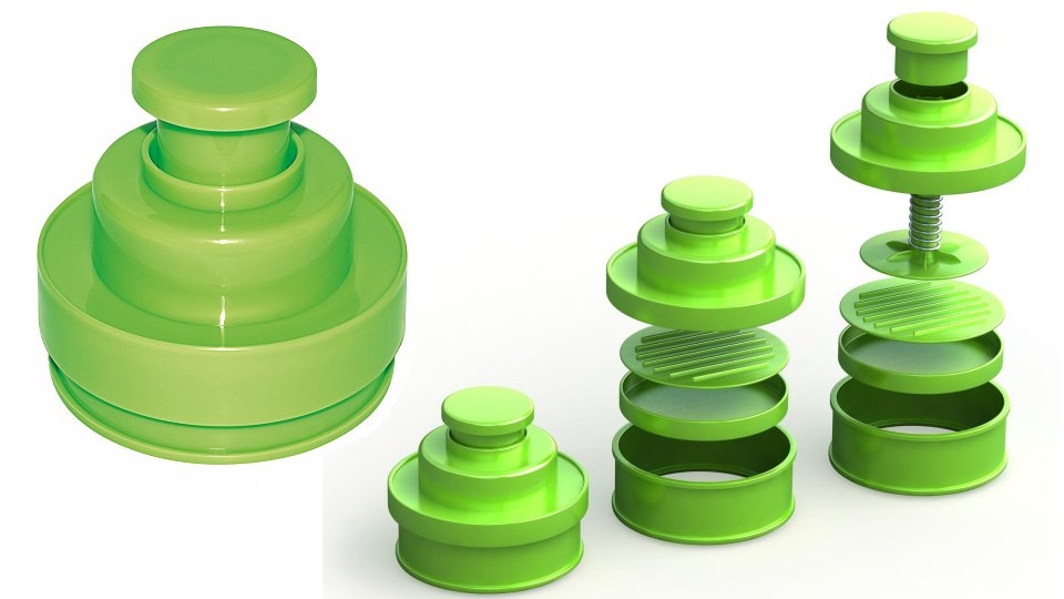 Tepro\u00208585\u0020Barbecue\u0020Hamburgerpers\u0020voor\u0020Gevulde\u0020Hamburgers