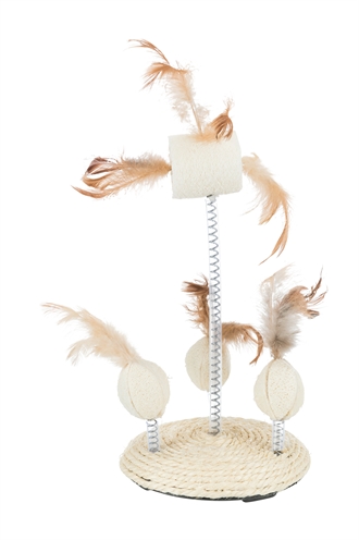 TRIXIE\u0020SPEELTJES\u0020OP\u0020SPIRAALVEREN\u0020LUFFA\u0020\u002F\u0020SISAL\u002015X15X30CM\u00202\u0020ST