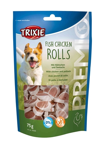 TRIXIE\u0020PREMIO\u0020FISH\u0020CHICKEN\u0020ROLLS\u002075GR\u00206\u0020ST