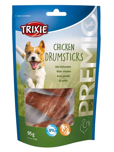 TRIXIE\u0020PREMIO\u0020CHICKEN\u0020DRUMSTICKS\u002095\u0020GR\u00206\u0020ST