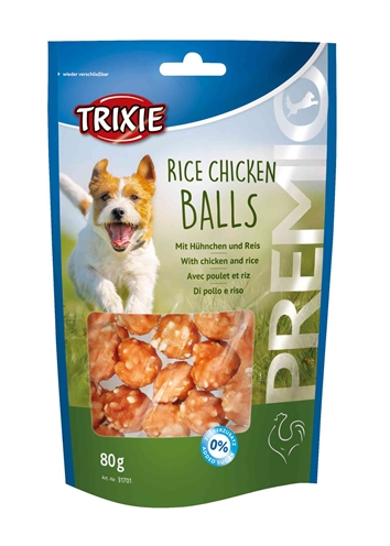 TRIXIE\u0020PREMIO\u0020RICE\u0020CHICKEN\u0020BALLS\u002080\u0020GR\u00206\u0020ST