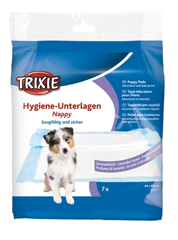 TRIXIE\u0020HYGI\u00CBNE\u002DONDERLEGGER\u0020NAPPY\u0020LAVENDELGEUR\u002060X40\u0020CM\u002010X7\u0020ST