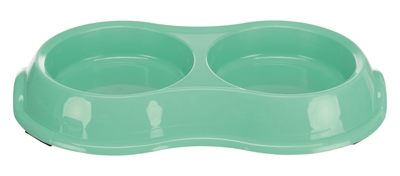 TRIXIE\u0020VOERBAK\u0020\u002F\u0020WATERBAK\u0020DUBBEL\u0020KUNSTSTOF\u0020ASSORTI\u002011\u0020CM\u0020200\u0020ML\u00204\u0020ST