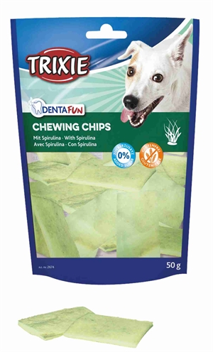 TRIXIE\u0020DENTA\u0020FUN\u0020SPIRULINA\u0020CHEWING\u0020CHIPS\u00206X50\u0020GR
