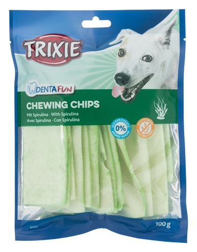 TRIXIE\u0020DENTA\u0020FUN\u0020SPIRULINA\u0020CHEWING\u0020CHIPS\u00206X100\u0020GR