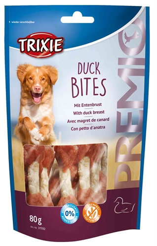 TRIXIE\u0020PREMIO\u0020DUCK\u0020BITES\u00206X80\u0020GR