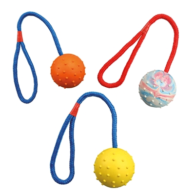 TRIXIE\u0020NATUURRUBBER\u0020BAL\u0020AAN\u0020KOORD\u0020ASSORTI\u002030X6X6\u0020CM\u00203\u0020ST