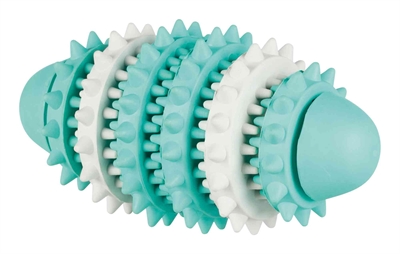 TRIXIE\u0020DENTA\u0020FUN\u0020NATUURRUBBER\u0020RUGBY\u0020MET\u0020MUNTSMAAK\u002015\u0020CM\u00203\u0020ST