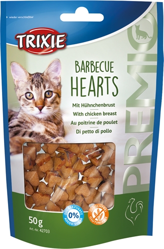 TRIXIE\u0020PREMIO\u0020BARBECUE\u0020HEARTS\u00206X50\u0020GR