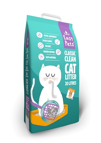 EASYPETS\u0020CLASSIC\u0020CLEAN\u0020CATLITTER\u0020KATTENBAKVULLING\u002020\u0020LTR