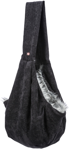 TRIXIE\u0020HONDENTAS\u0020BUIKDRAGER\u0020SOFT\u0020ZWART\u0020\u002F\u0020GRIJS\u002060X22X20\u0020CM
