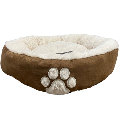 HUGS\u0020HONDENMAND\u0020OVAAL\u0020MOCHA\u0020BRUIN\u002061X61X13\u0020CM