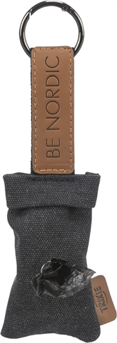 TRIXIE\u0020BE\u0020NORDIC\u0020HONDENPOEPZAKJES\u0020DISPENSER\u0020O\u002DRING\u0020ZWART\u0020MET\u002020\u0020ZAKJES