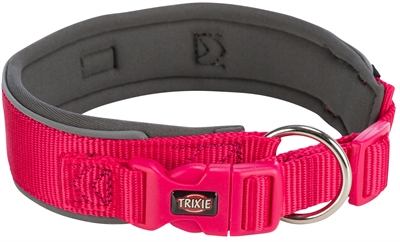 TRIXIE\u0020PREMIUM\u0020HALSBAND\u0020HOND\u0020EXTRA\u0020BREED\u0020FUCHSIA\u0020\u002F\u0020GRAFIET\u0020GRIJS\u002027\u002D35X2,5\u0020CM