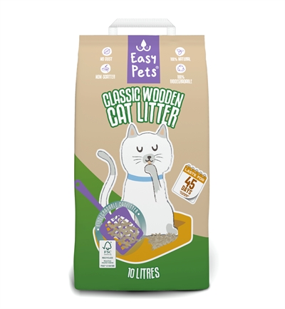 EASYPETS\u0020BIODEGRADABLE\u0020CLASSIC\u0020HOUTKORRELS\u0020KATTENBAKVULLING\u002010\u0020LTR