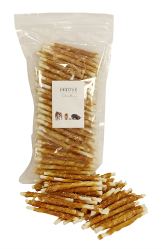 PETSTYLE\u0020LIVING\u0020GEDRAAIDE\u0020STICK\u0020MET\u0020KIP\u002012,5\u0020CM\u0020100\u0020ST