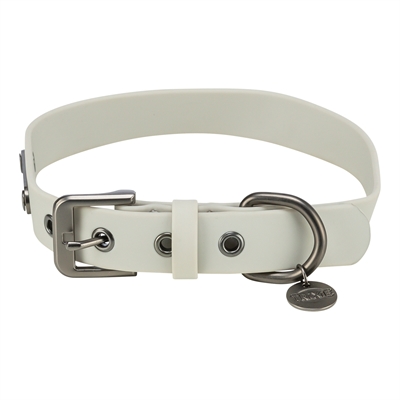 TRIXIE\u0020HALSBAND\u0020HOND\u0020CITYSTYLE\u0020PVC\u0020LICHTGRIJS\u002025\u002D32X2\u0020CM