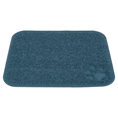 TRIXIE\u0020SCHOONLOOPMAT\u0020VOOR\u0020KATTENBAKKEN\u0020PVC\u0020BLAUW\u002045X37\u0020CM
