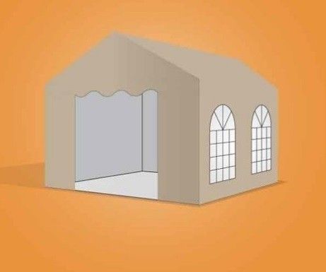 Premium\u0020Partytent\u0020PVC\u00203x4x2\u0020mtr\u0020in\u0020Beige