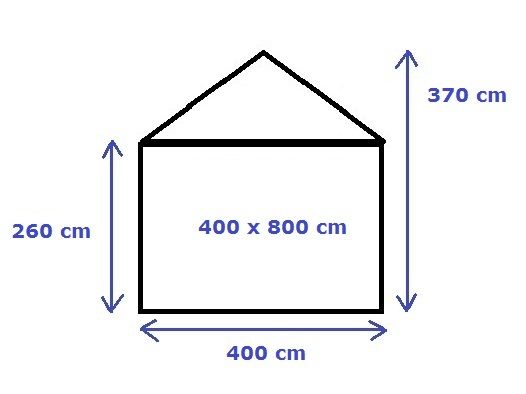 Partytent\u0020Prof\u0020PVC\u00204x8x2,6\u0020mtr\u0020in\u0020Wit