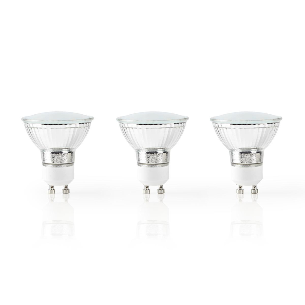 Nedis\u0020WIFILW31CRGU10\u0020Wi\u002Dfi\u0020Smart\u0020Led\u002Dlamp\u0020Warm\u0020Wit\u0020Gu10\u00203\u002Dpack