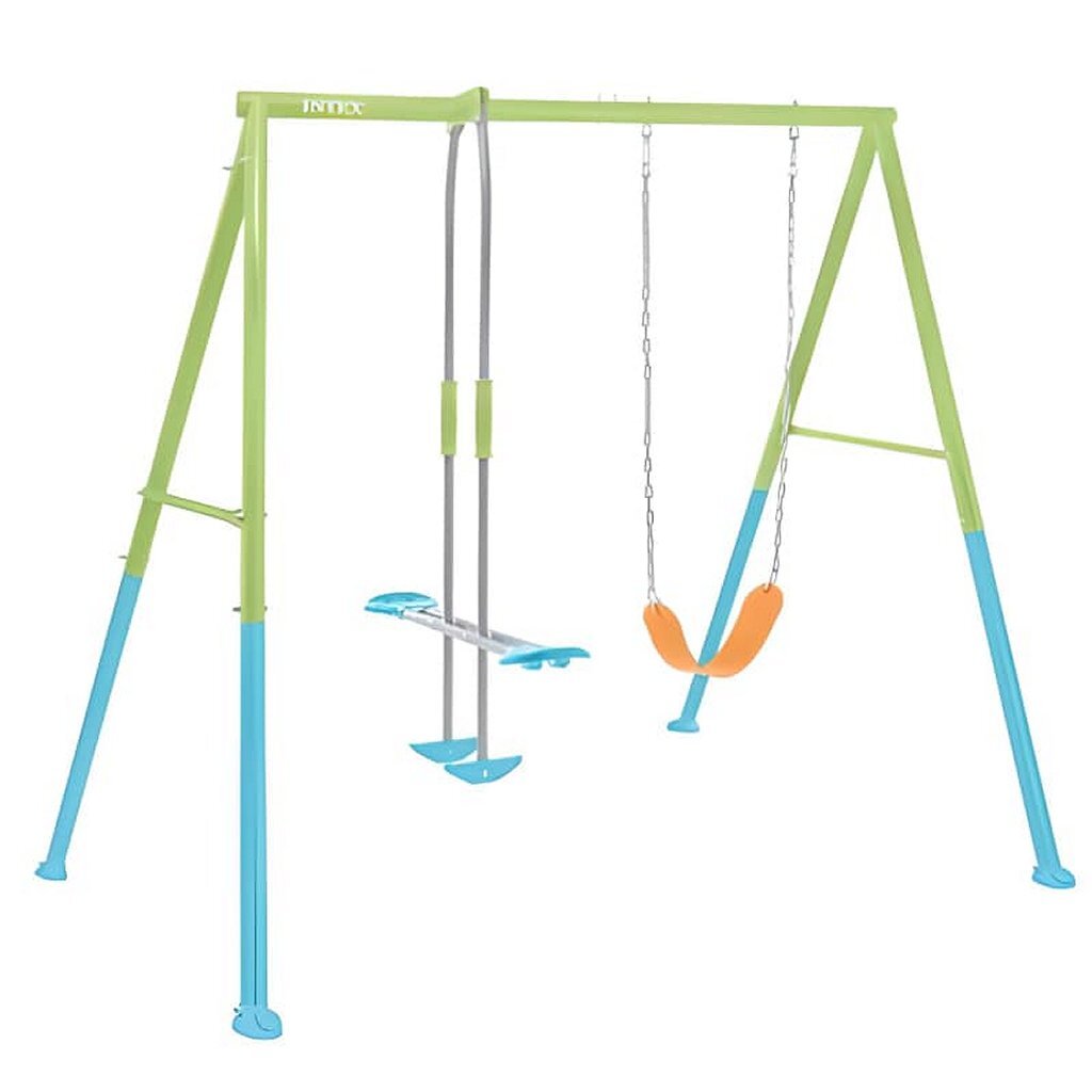 Intex\u002044120\u0020Schommelset\u0020254x251x211\u0020cm\u0020Blauw\u002FGroen\u002FOranje Intex\u002044120\u0020Schommelset\u0020254x251x211\u0020cm\u0020Blauw\u002FGroen\u002FOranje