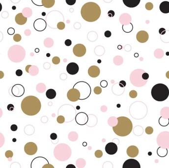 Duni\u0020servetten\u0020Splashin\u0020Dots\u00203\u002Dlaags\u002033x33