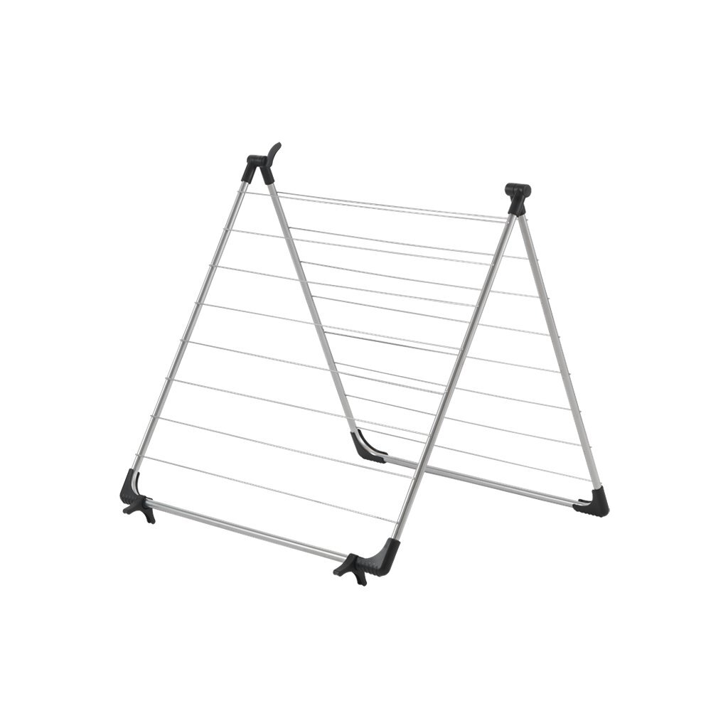 Metaltex\u0020Cervino\u0020Badkuipdroogrek\u002010\u0020m\u0020Drooglengte\u0020Zilver\u002FZwart