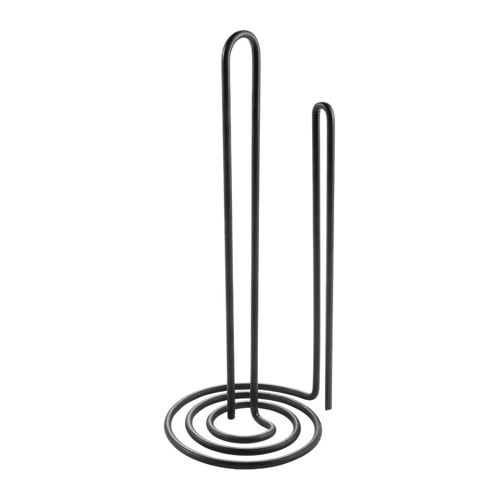 Metaltex\u0020Keukenrolhouder\u002015x32\u0020cm\u0020Zwart