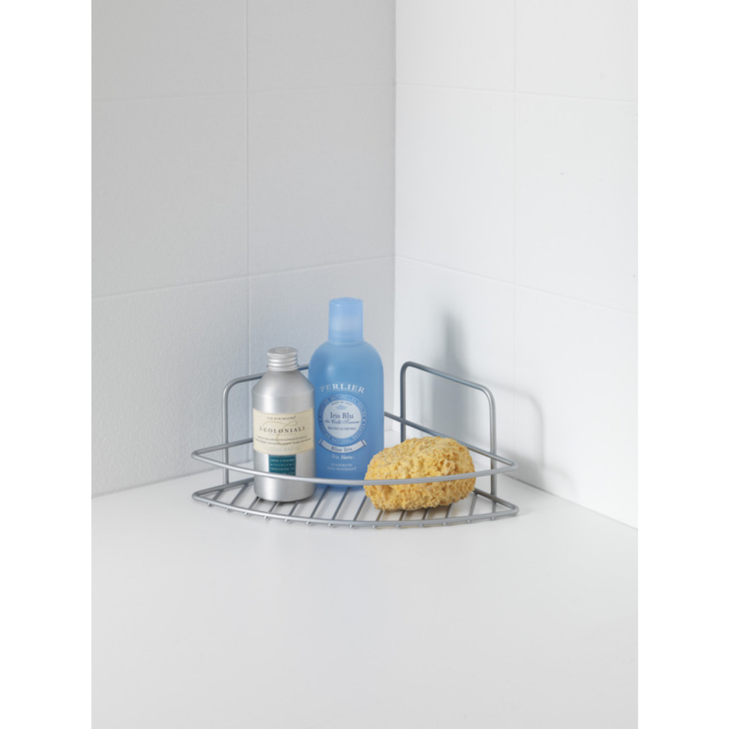 Metaltex\u0020Doucherek\u002023x23x11\u0020cm\u0020Zilver