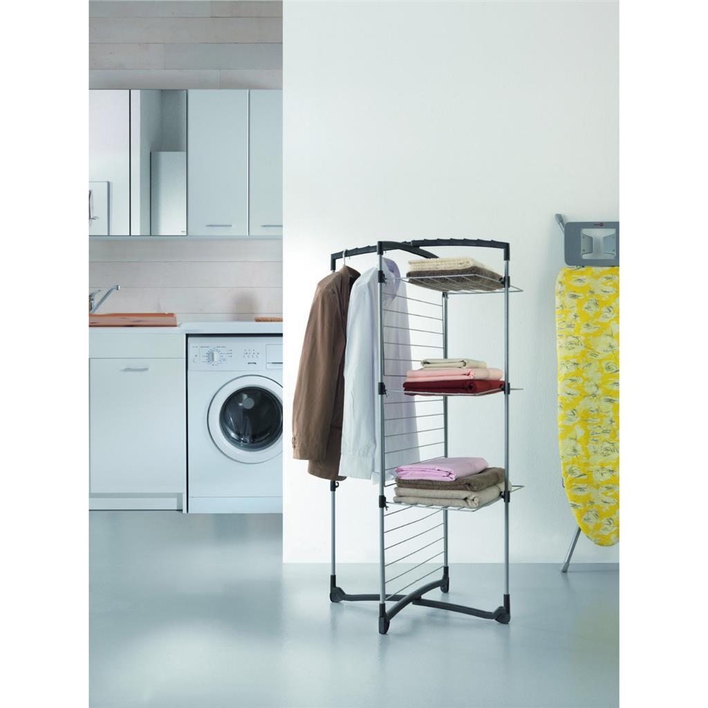 Tomado\u0020Metaltex\u0020Droogtoren\u0020Fortino\u00203\u002025M\u002069x64x134\u0020cm\u0020Zilver Tomado\u0020Metaltex\u0020Droogtoren\u0020Fortino\u00203\u002025M\u002069x64x134\u0020cm\u0020Zilver