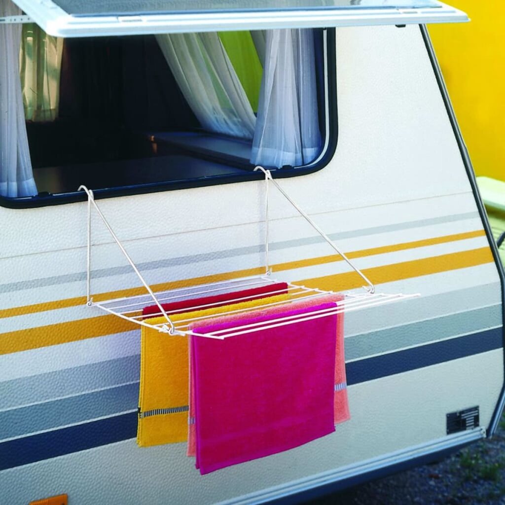 Tomado\u0020Metaltex\u0020Droogrek\u0020Breda\u0020Balkon\u0020Hangdroogrek\u00207M\u0020Wit