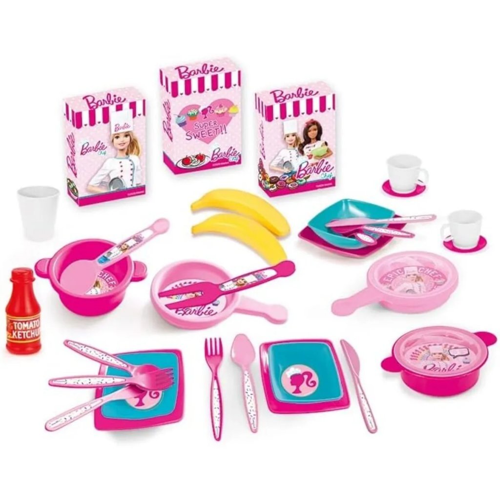Dolu\u0020Barbie\u0020Speelkeuken\u0020\u002B\u0020Geluid\u0020Roze