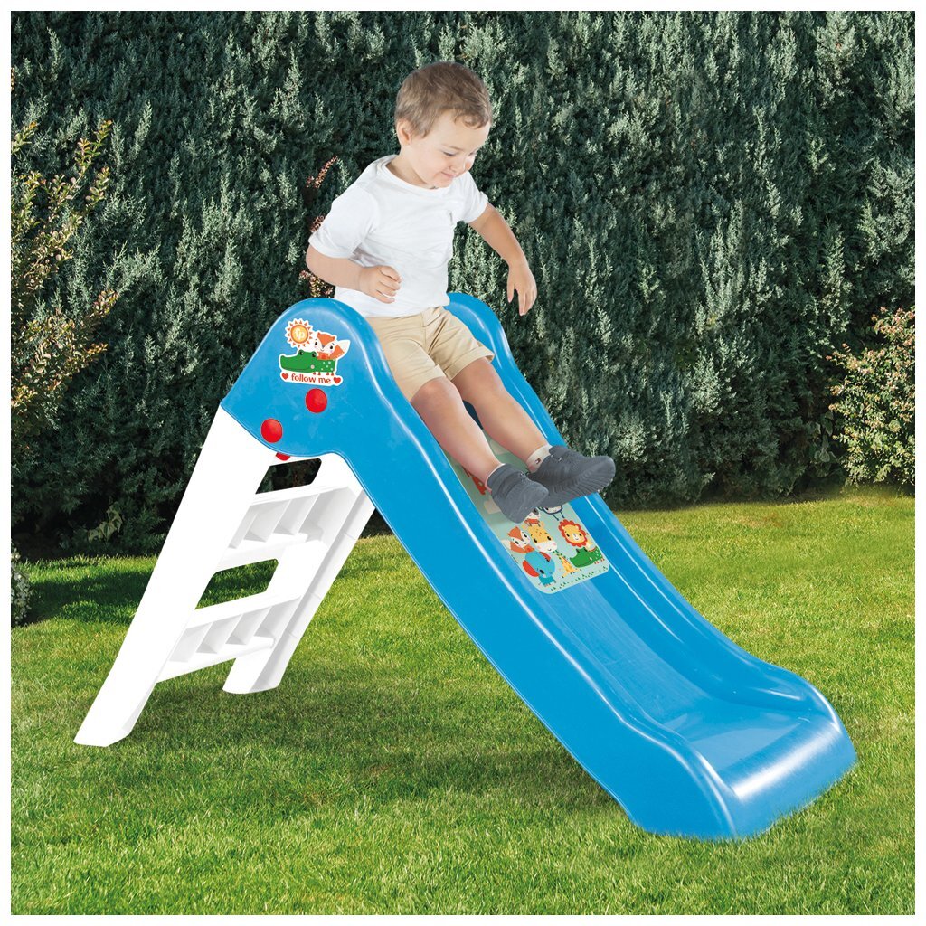 Dolu\u0020Fisher\u0020Price\u0020Glijbaan\u002070x111x47\u0020cm\u0020Blauw\u002FWit