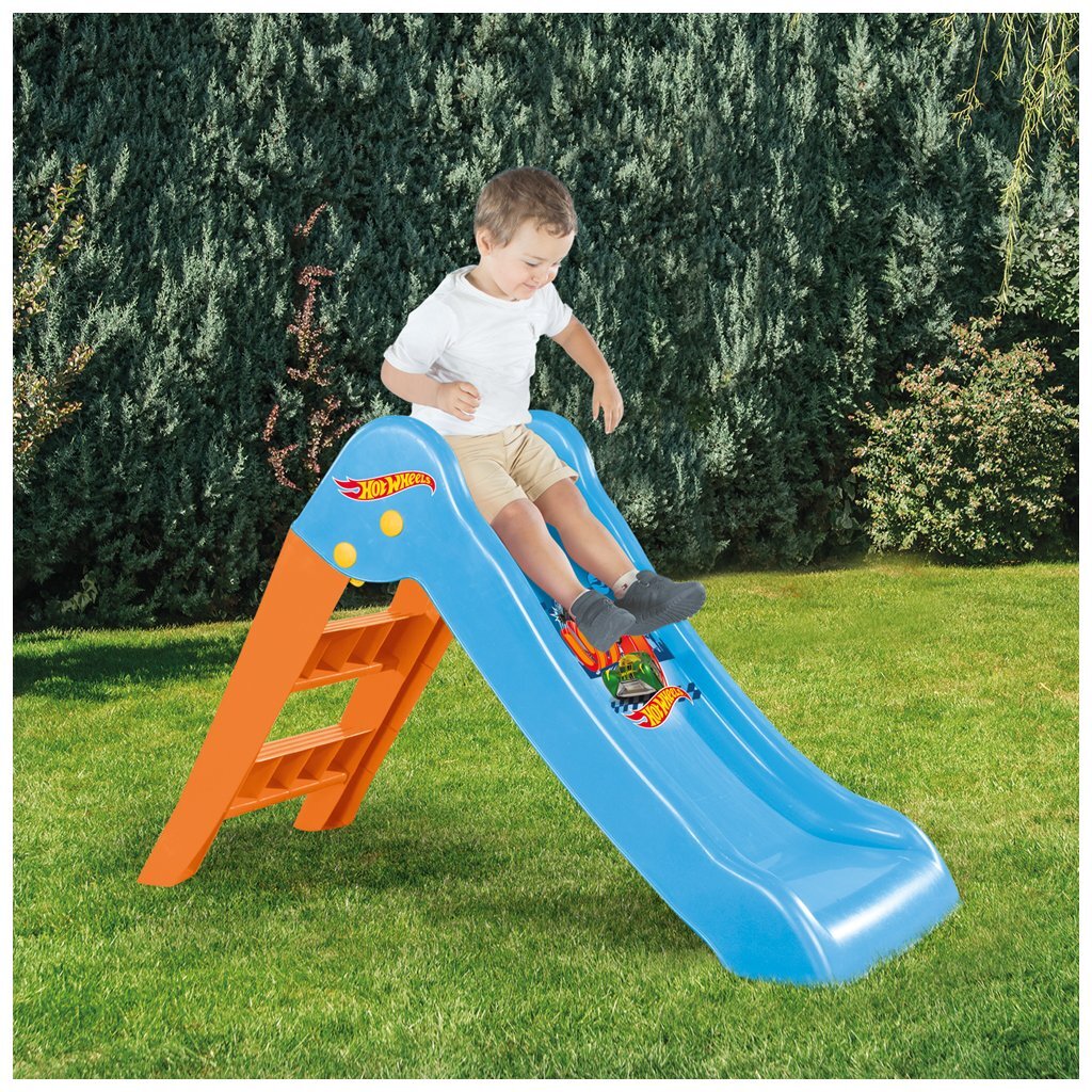 Dolu\u0020Hot\u0020Wheels\u0020Glijbaan\u002070x111x47\u0020cm\u0020Blauw\u002FOranje