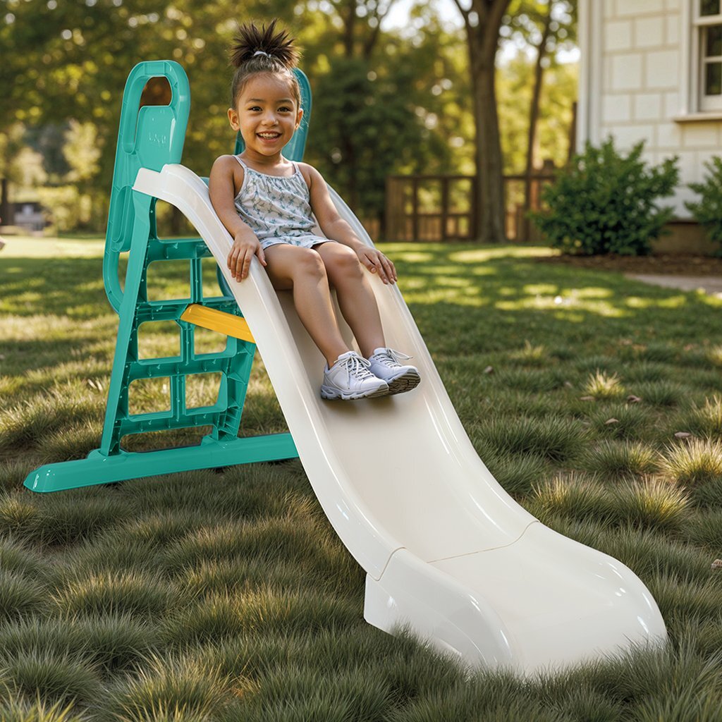 Dolu\u0020Big\u0020Waterglijbaan\u0020144x85x189\u0020cm\u0020Groen\u002FWit