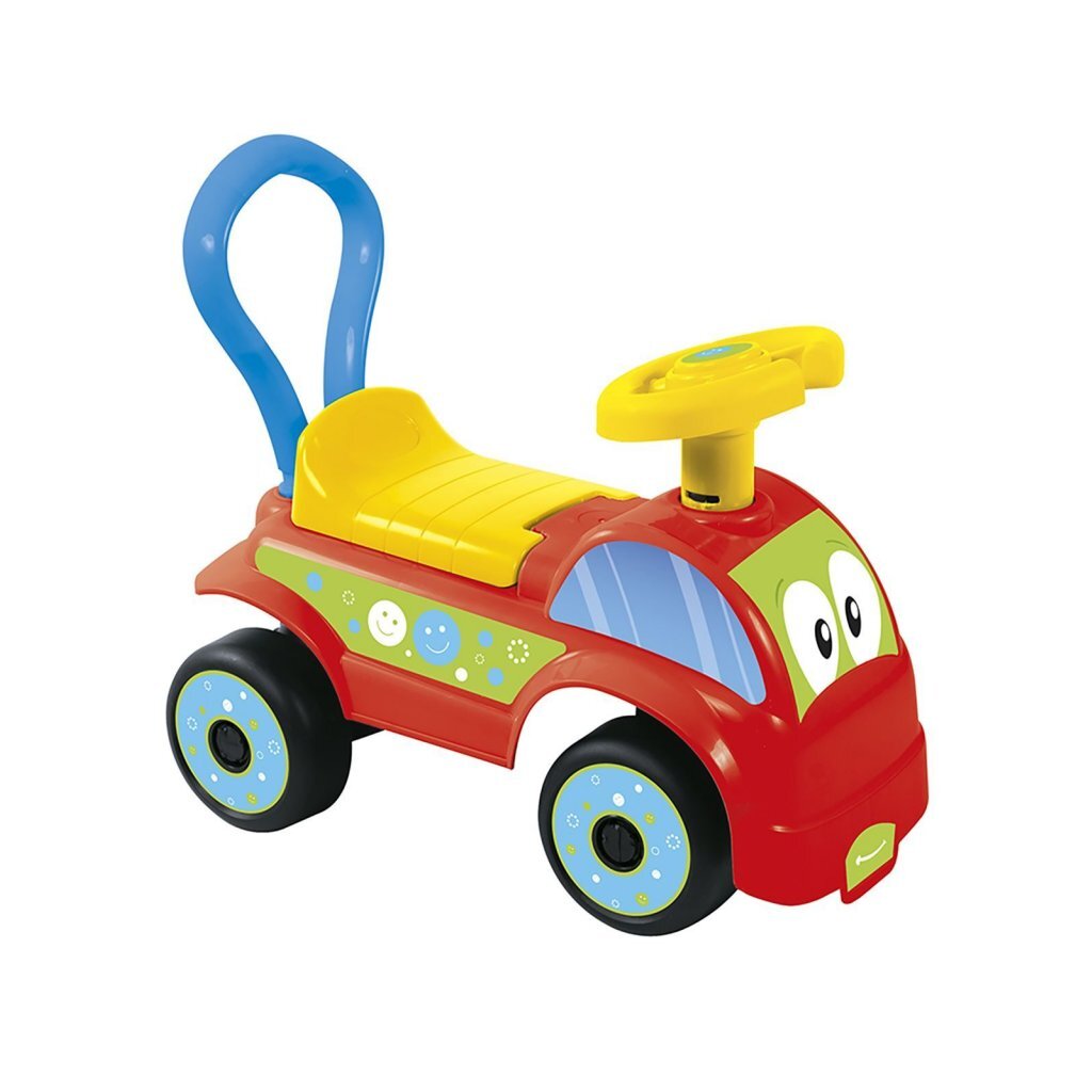 Dolu\u0020Loopauto\u002037x21x47\u0020cm\u0020Geel\u002FBlauw\u002FRood